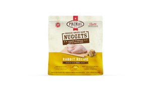 Primal Pet Foods Rabbit Formula Freeze-Dried Raw Nuggets Dog Food - Image 11