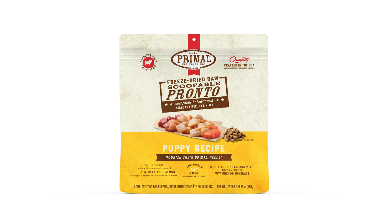Primal Pet Foods Puppy Formula Freeze-Dried Pronto Dog Food - 1 - Image 12