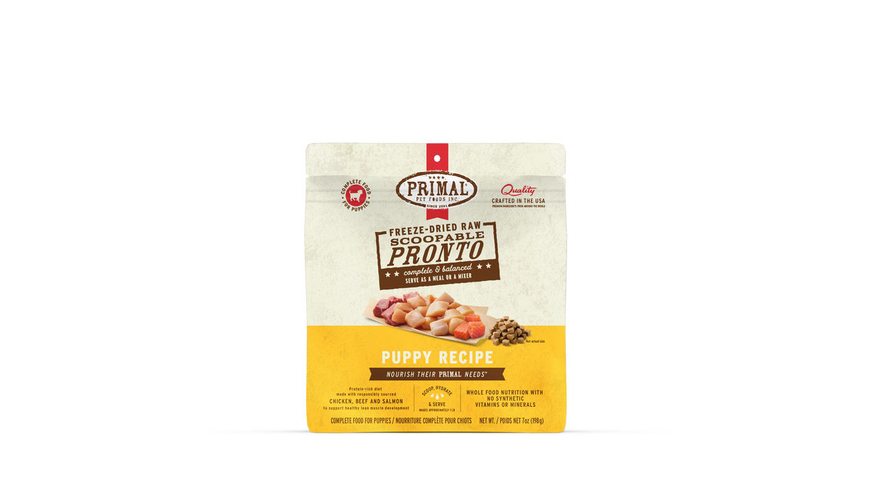 Primal Pet Foods Puppy Formula Freeze-Dried Pronto Dog Food - 2 - Image 12