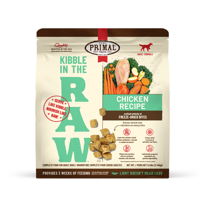 Primal Pet Foods Chicken Recipe Kibble in the Raw Dog Food - 11 - Image 14