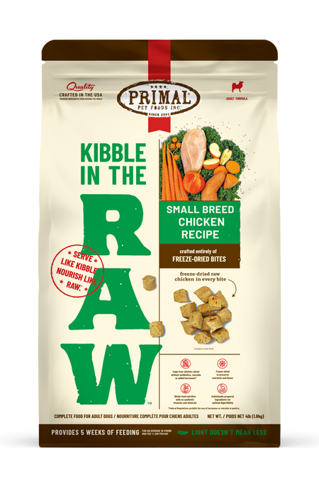 Primal Pet Foods Small Breed Recipe Kibble in the Raw Dog Food - 1 - Image 14