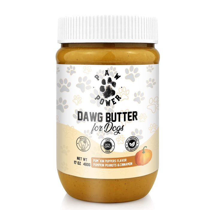Paw Power Nutrition Dawg Butter Pum'kin Puppers Flavor Food Topper