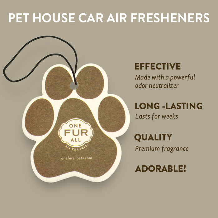 One Fur All Pumpkin Spice Car Air Freshener