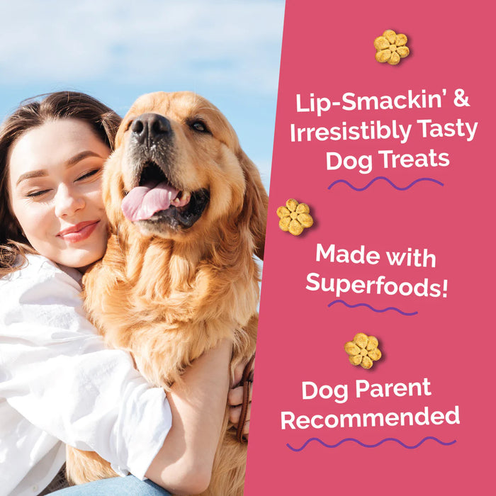 Fruitables Crunchy Baked Dog Treats Pumpkin & Apple 7oz