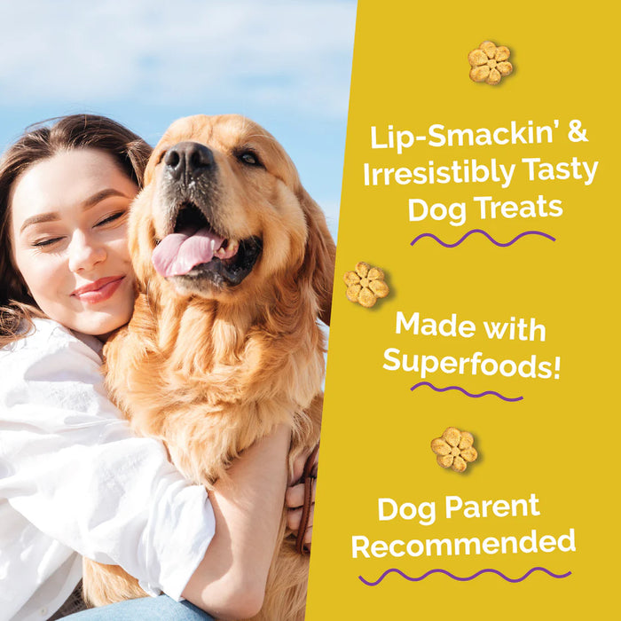 Fruitables Crunchy Baked Dog Treats Pumpkin & Banana 7oz
