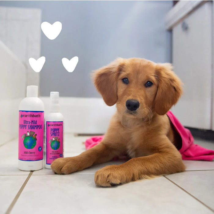 Earthbath Ultra-Mild Puppy Shampoo, Wild Cherry 128oz