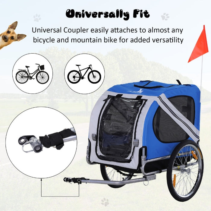 Furr Baby Gifts Bike Trailer Cargo Cart for Dogs and Pets