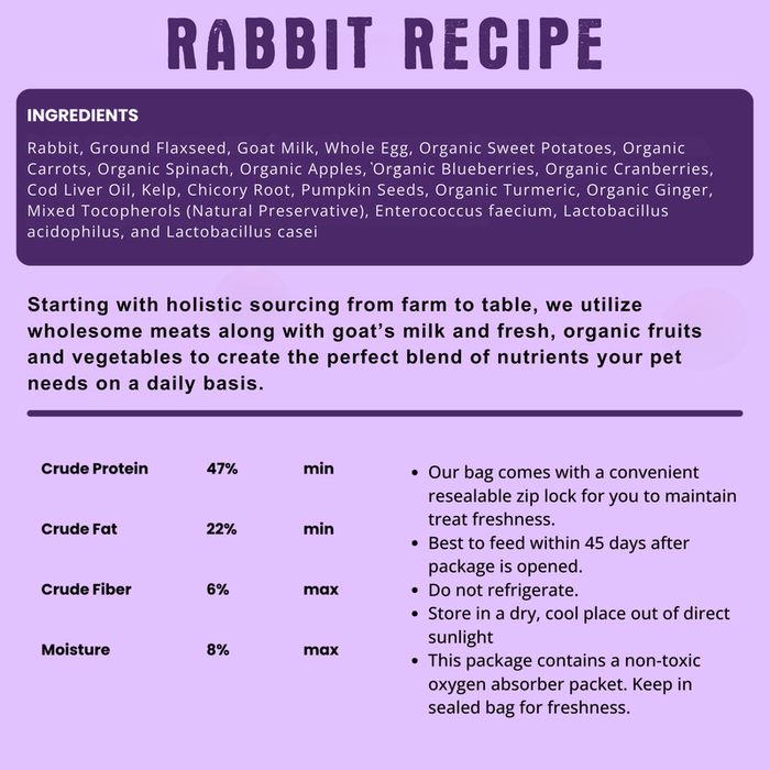 Shepherd Boy Farms Freeze-Dried Rabbit Recipe 14oz - 2 - Image 4