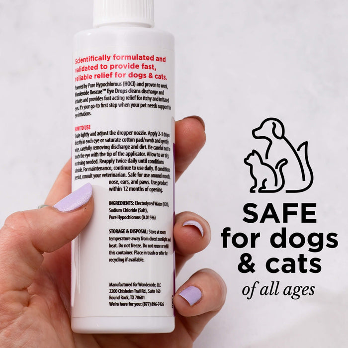 Wondercide RESCUE™ Eye Drops for Dogs & Cats