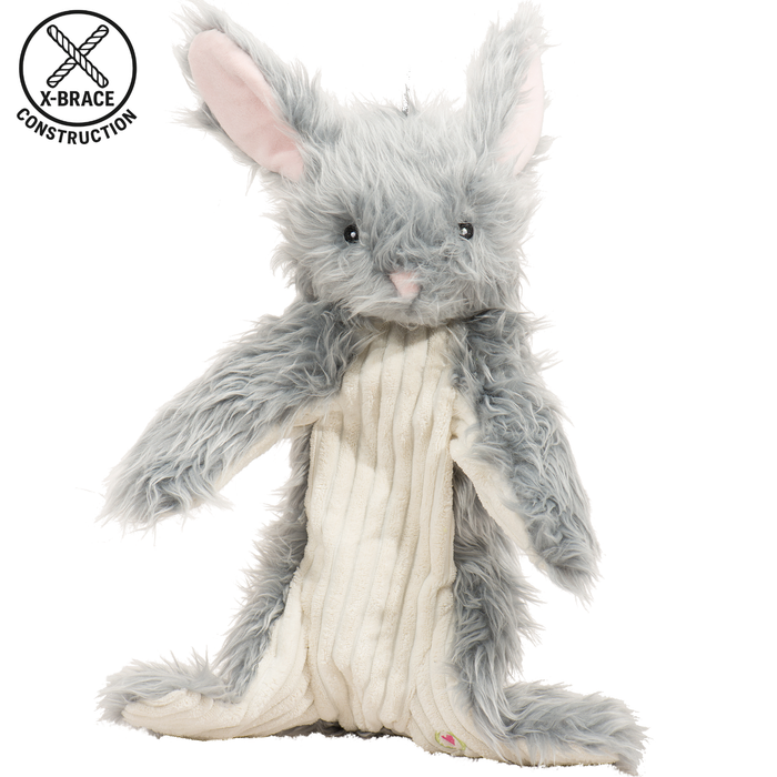 HuggleHounds Birch Bunny X-Brace™ Plush Dog Toy