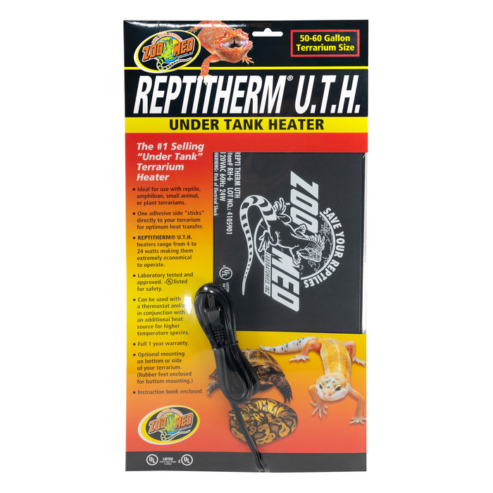 Zoo Med ReptiTherm Under Tank Heater (U.T.H) 24watt 8in X 18in LG