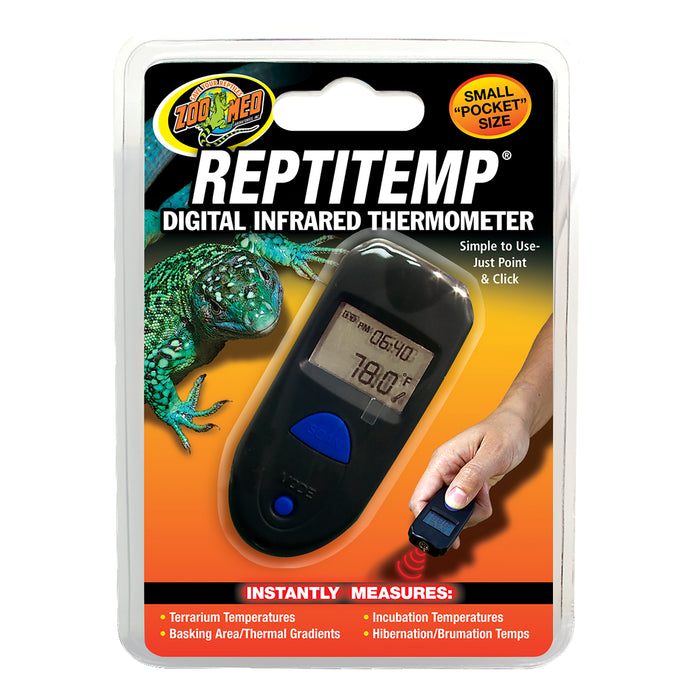 Zoo Med ReptiTemp Digital Infrared Thermometer Black