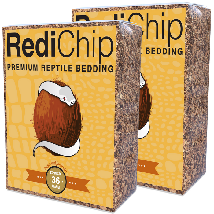 ReptiChip RediChip Premium Medium Sized Ready to Use Coconut Chips
