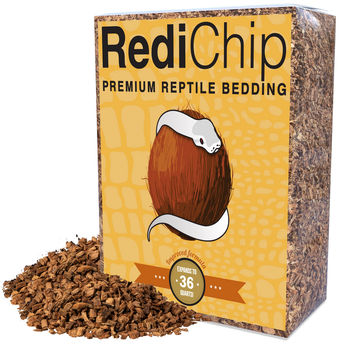ReptiChip RediChip Premium Medium Sized Ready to Use Coconut Chips