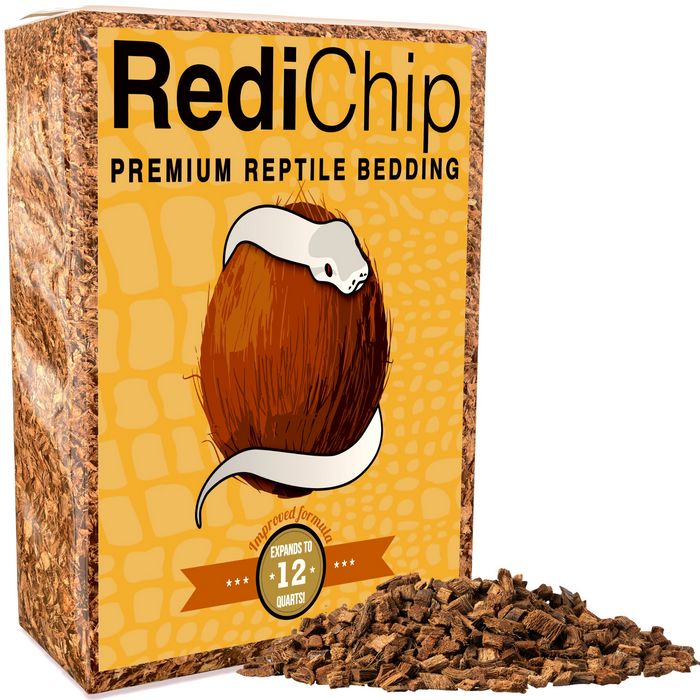 ReptiChip RediChip Premium Medium Sized Ready to Use Coconut Chips