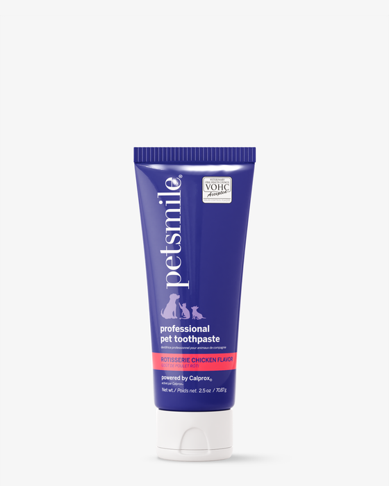 Petsmile Professional Toothpaste Rotisserie Chicken Small & Professional Pet Toothbrush