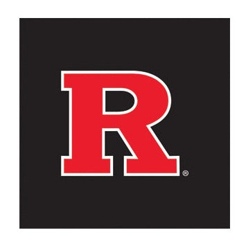 HuggleHounds NCAA Rutgers University, Scarlet Knight Knottie® Plush Dog Toy