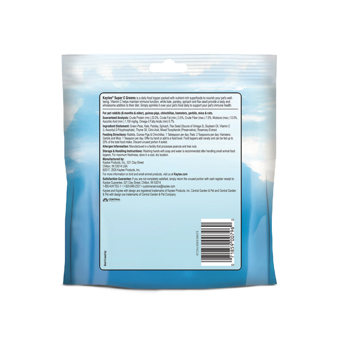 Kaytee Super C Greens 2.75 ounces