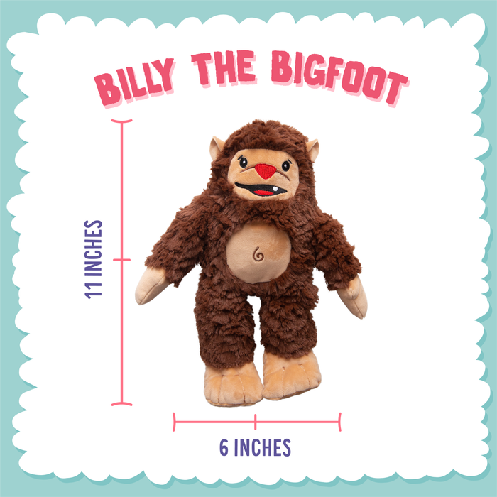 SnugArooz Billy the Big Foot Plush Dog Toy