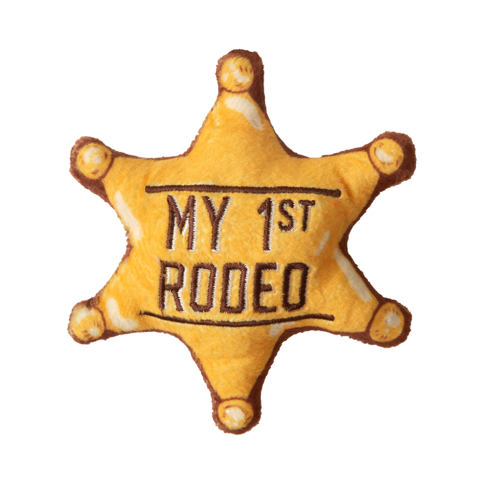 SnugArooz Baby 1st Rodeo Plush Dog Toy