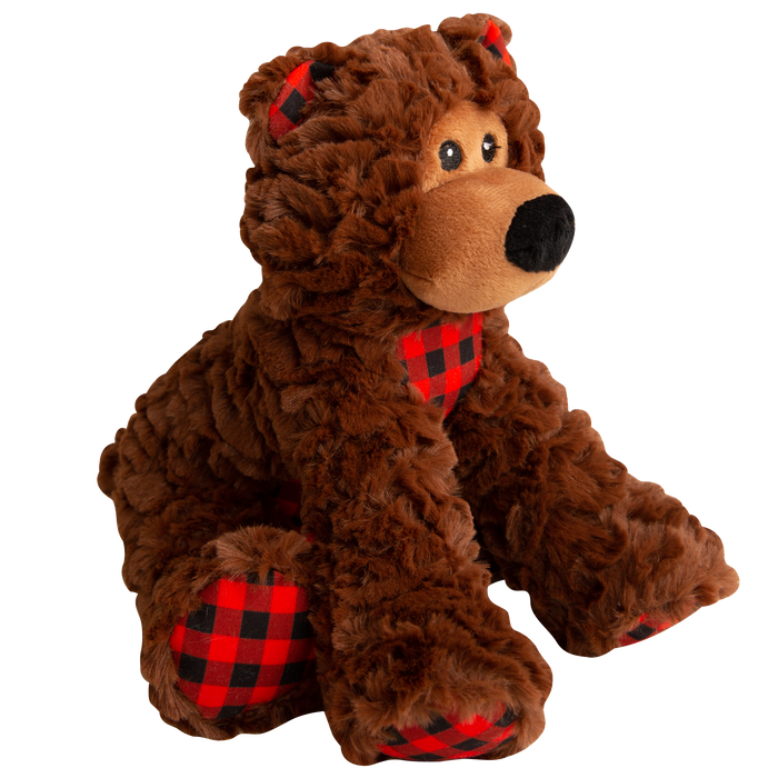SnugArooz Benny the Bear Plush Dog Toy