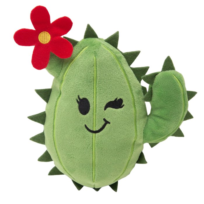 SnugArooz Chloe the Cactus Plush Dog Toy