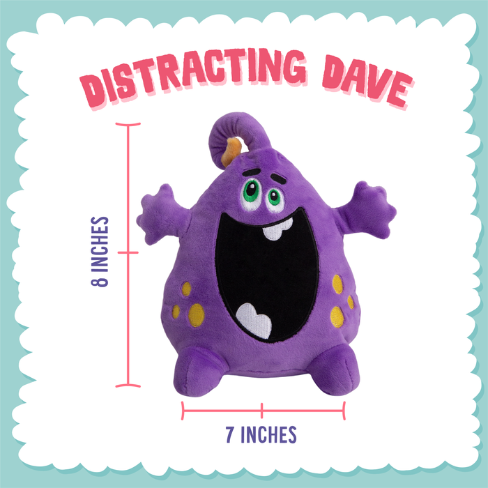 SnugArooz Distracting Dave Plush Dog Toy