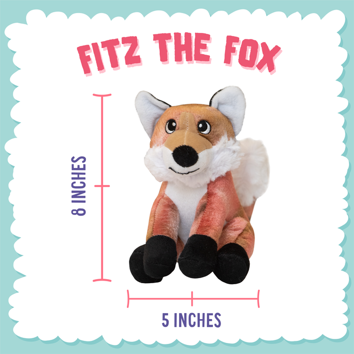 SnugArooz Fitz the Fox Plush Dog Toy