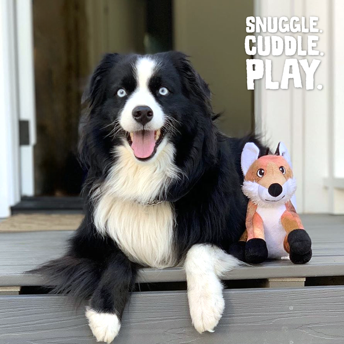 SnugArooz Fitz the Fox Plush Dog Toy