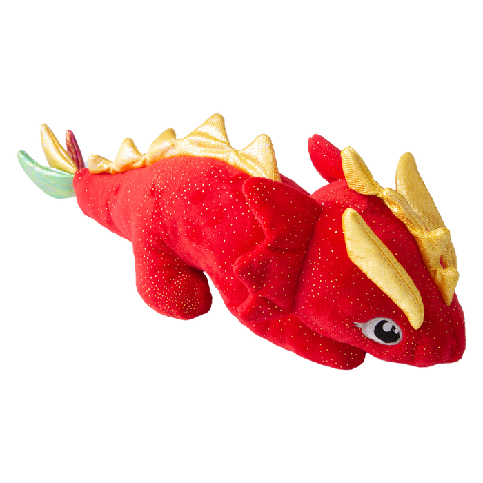 SnugArooz Fire the Dragon Plush Dog Toy