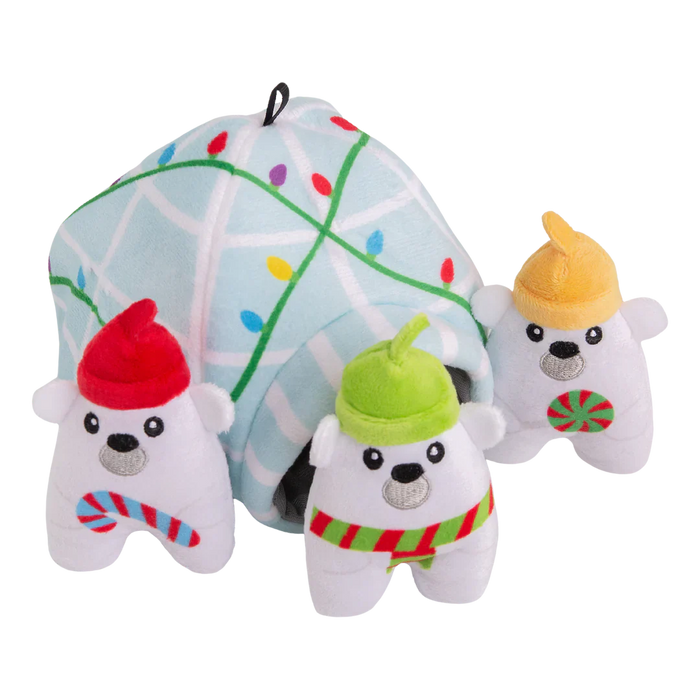 SnugArooz Hide & Seek Igloo Dog Toy