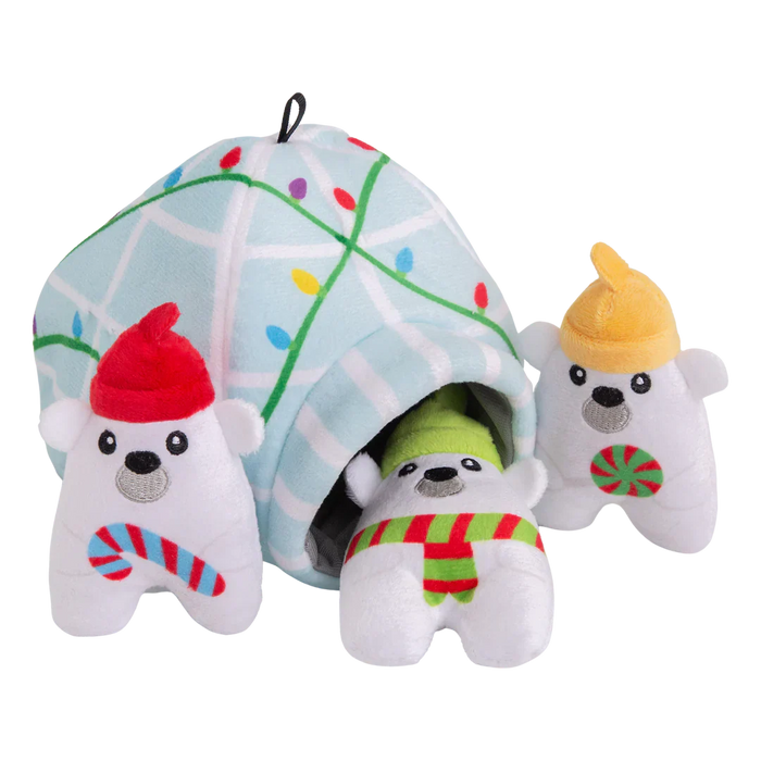 SnugArooz Hide & Seek Igloo Dog Toy