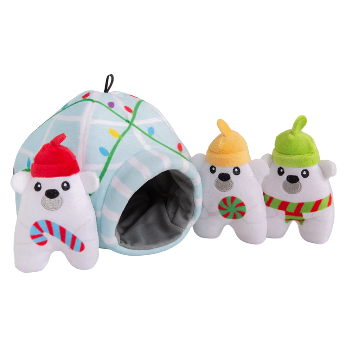 SnugArooz Hide & Seek Igloo Dog Toy