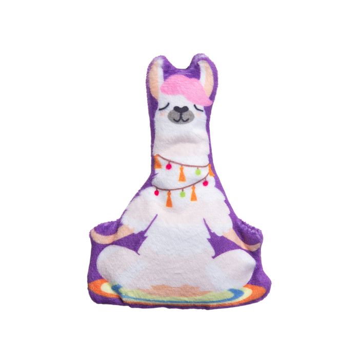 SnugArooz Kitty Llamaste with Catnip Plush Cat Toy