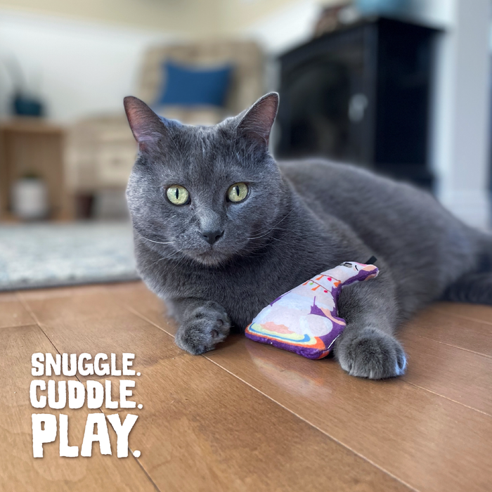 SnugArooz Kitty Llamaste with Catnip Plush Cat Toy