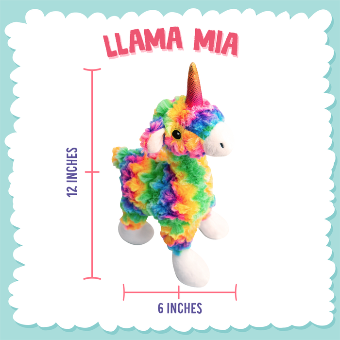 SnugArooz Llama Mia Plush Dog Toy