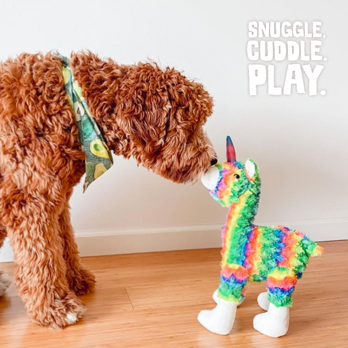 SnugArooz Llama Mia Plush Dog Toy