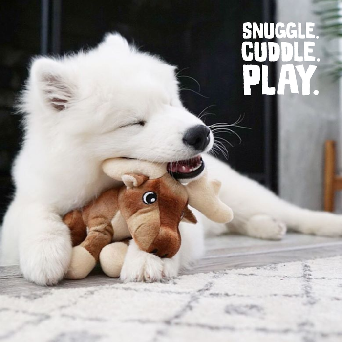 SnugArooz Marty the Moose Plush Dog toy
