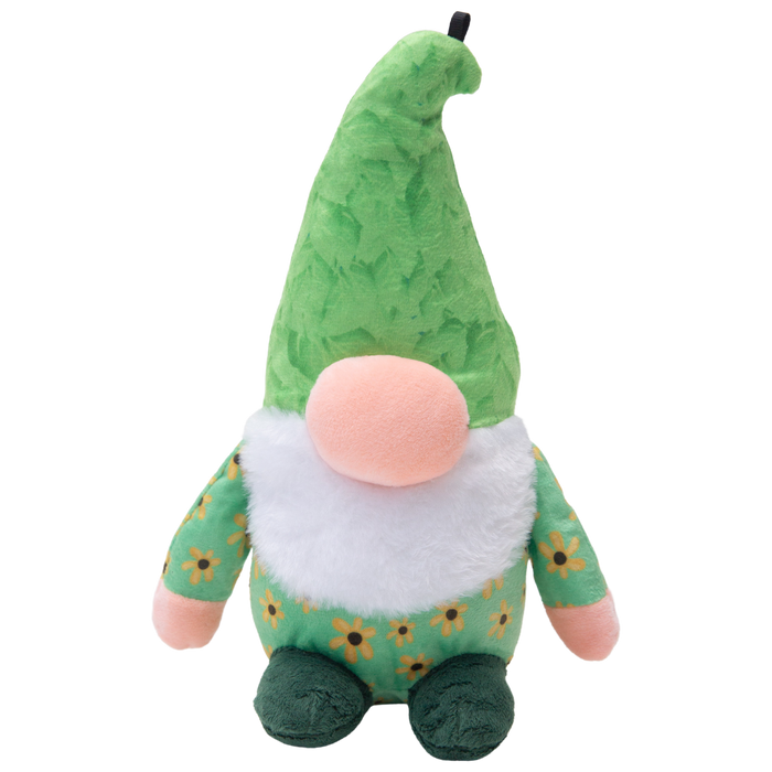 SnugArooz Meadow the Gnome Plush Dog Toy