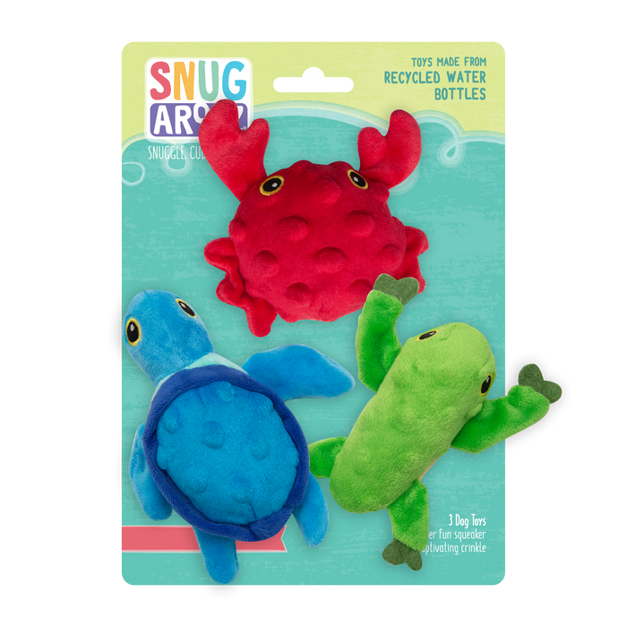 SnugArooz Lil Ocean Buddies 3 Pack