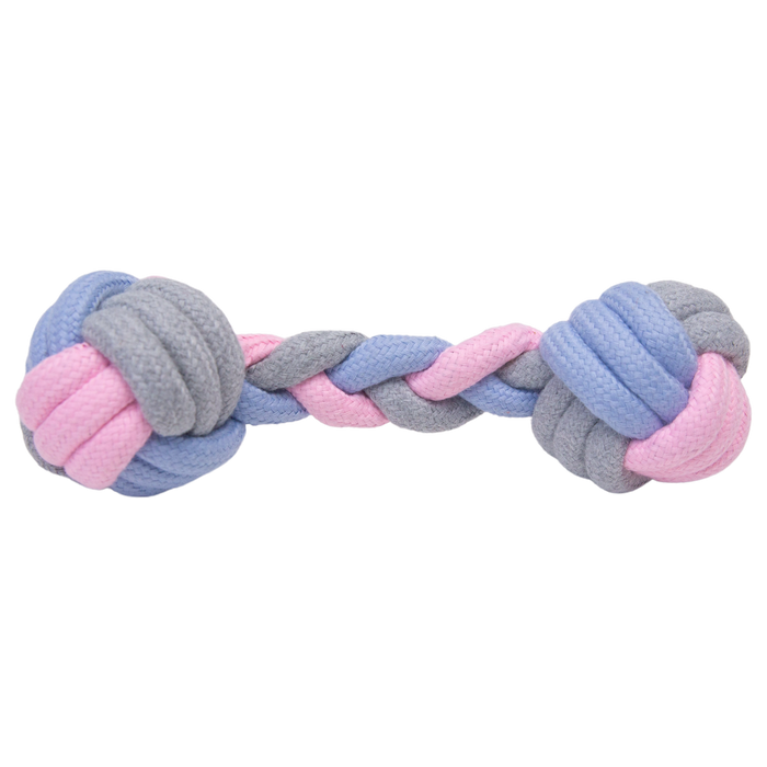 SnugArooz Pastel Knots Rope Dog Toy