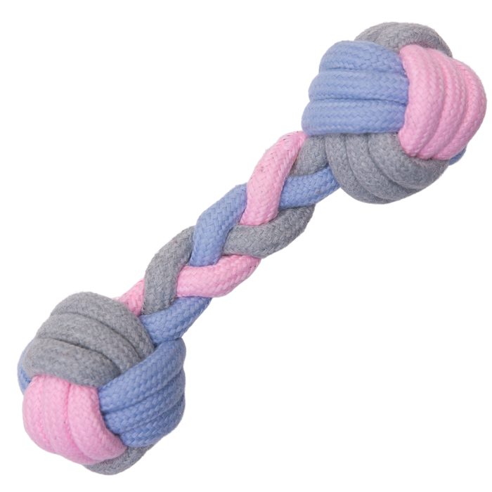 SnugArooz Pastel Knots Rope Dog Toy
