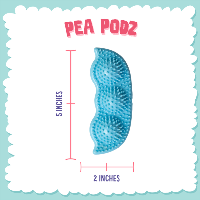 SnugArooz Pea Podz Dog Chew Toy