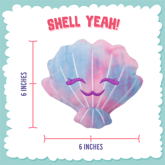 SnugArooz Shell Yeah Plush Dog Toy