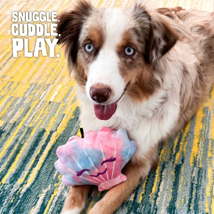 SnugArooz Shell Yeah Plush Dog Toy