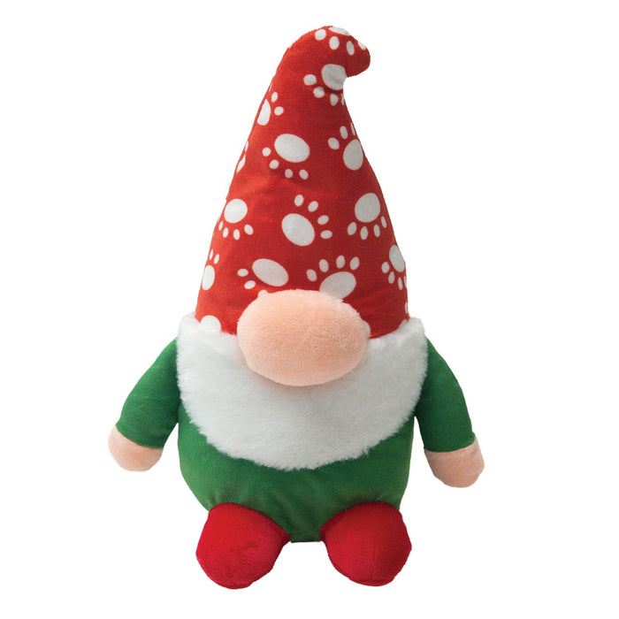 SnugArooz Sherlock the Gnome Holiday Plush Dog Toy