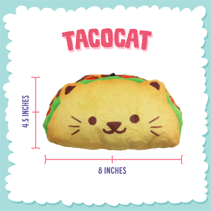 SnugArooz #tacocat Plush Dog Toy