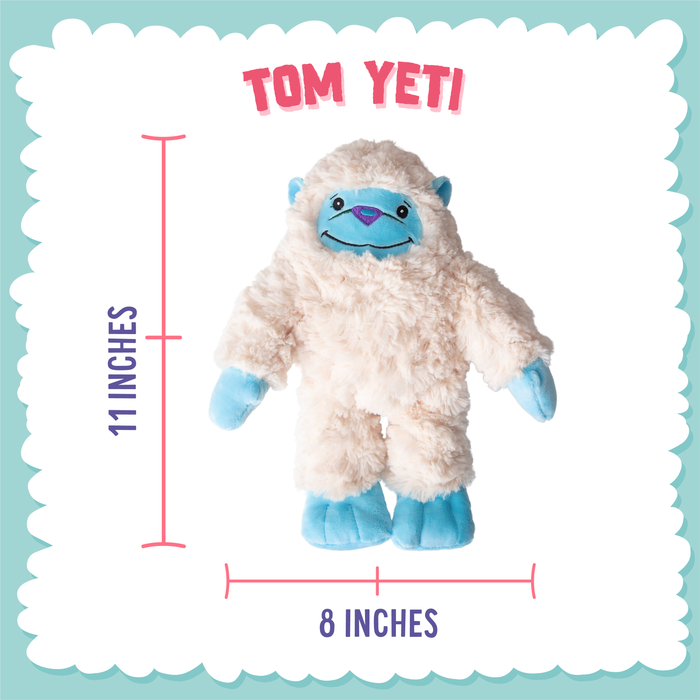 SnugArooz Tom Yeti Plush Dog Toy