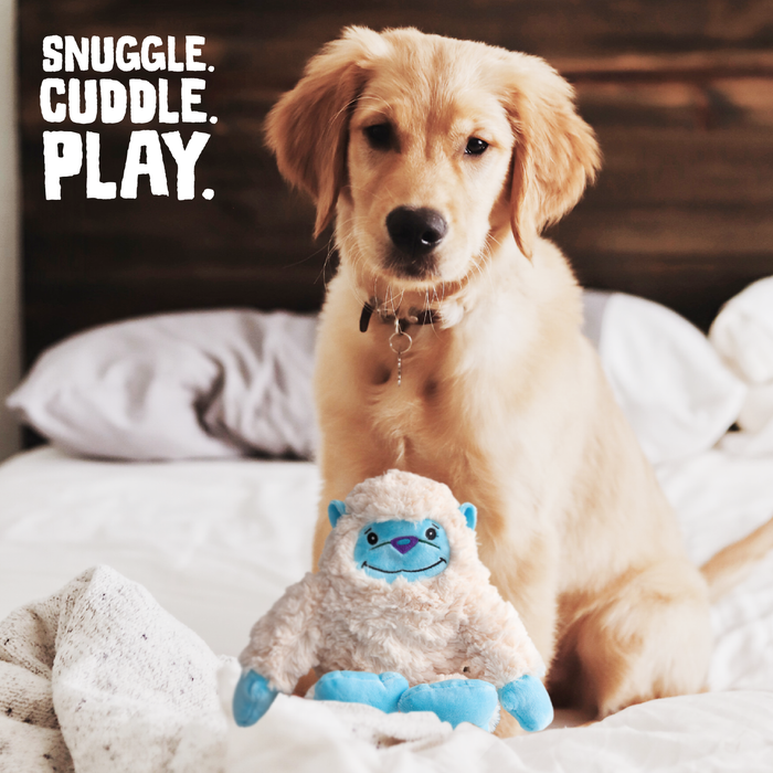 SnugArooz Tom Yeti Plush Dog Toy