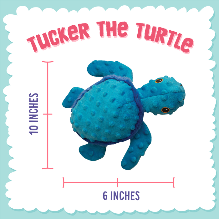 SnugArooz Tucker the Turtle Plush Dog Toy